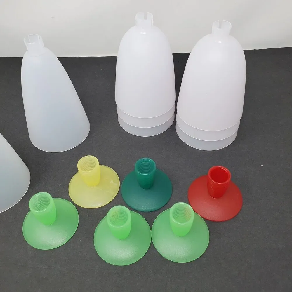 TUPPERWARE IMPRESSIONS STEMMED ICED TEA/SUNDAE CUPS/WINE Mixed #4125A #4094B